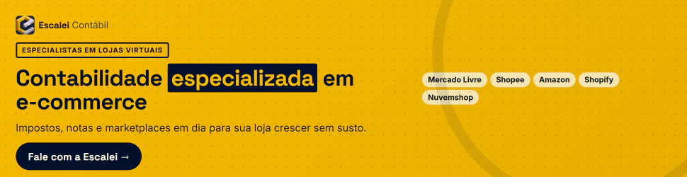 Escalei Contábil — contabilidade especializada em e-commerce