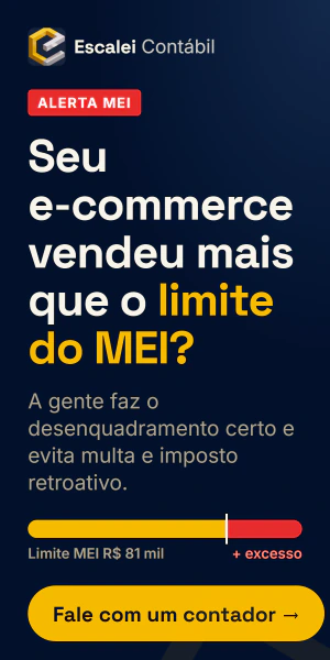 Escalei Contábil — seu e-commerce passou do limite do MEI? Fale com um contador