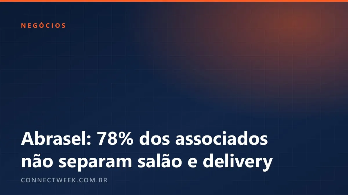 Entre 1.710 associados da Abrasel, 78% preparam pedidos do salão e do delivery na mesma linha de cozinha