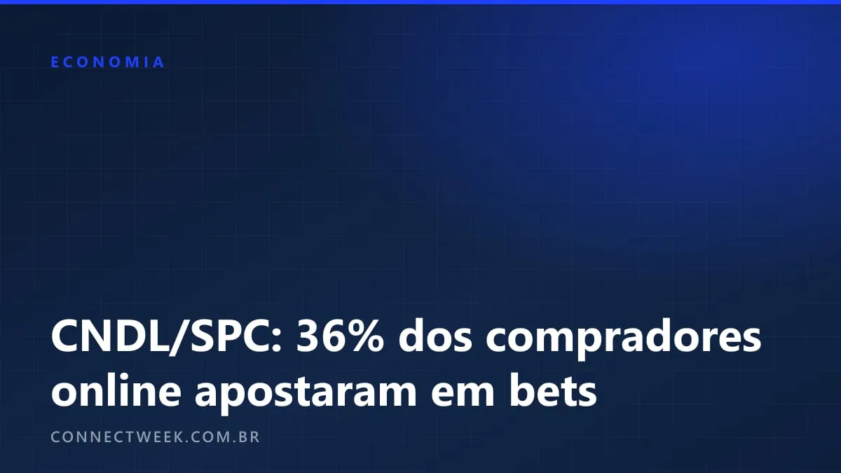 CNDL/SPC: 36% dos compradores online apostaram em bets em 12 meses, e 43% deles cortaram algum consumo
