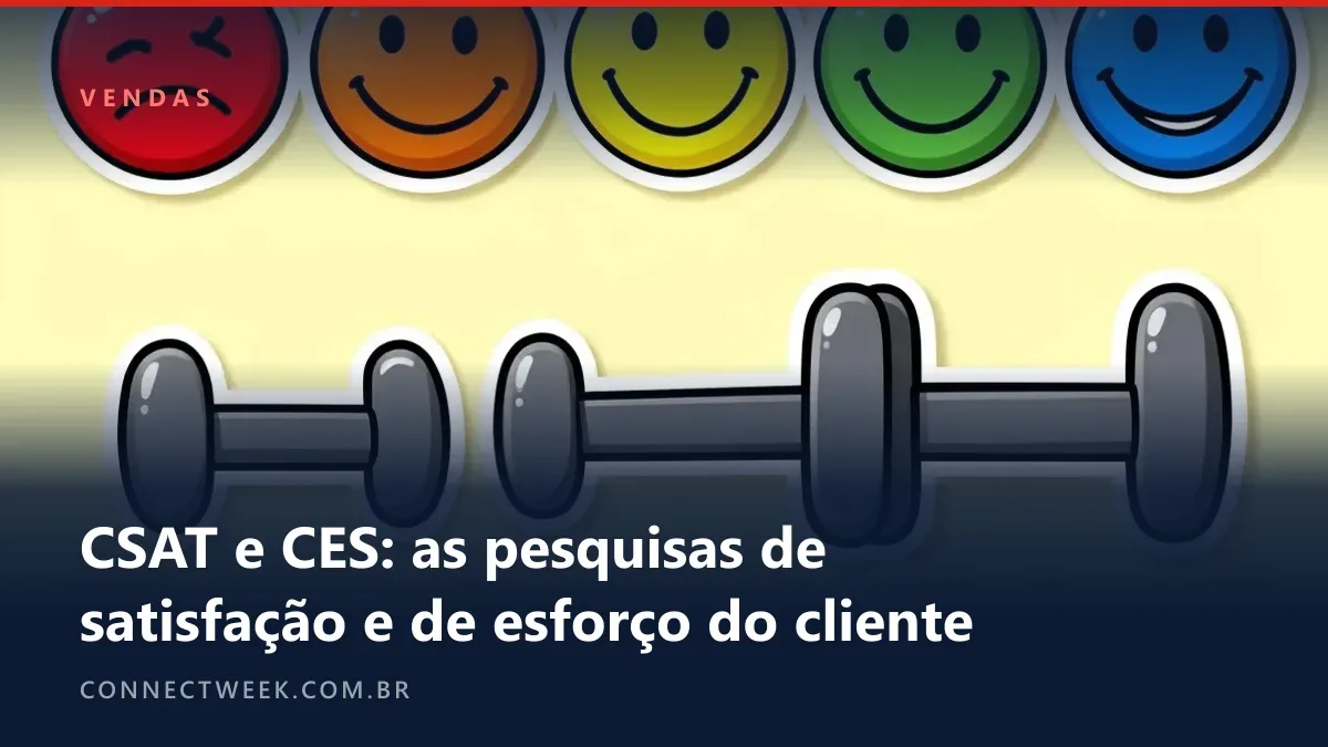 Ilustração em estilo adesivo com cinco carinhas redondas simples do triste ao sorridente e, abaixo, três halteres do pequeno ao grande, sobre fundo amarelo-claro