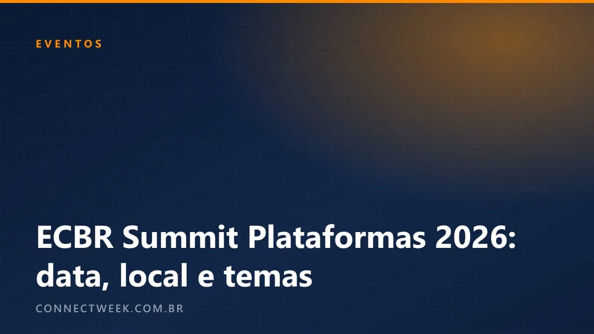 Headless, integrações e governança de tecnologia viram tema de summit em 17 de novembro, em São Paulo
