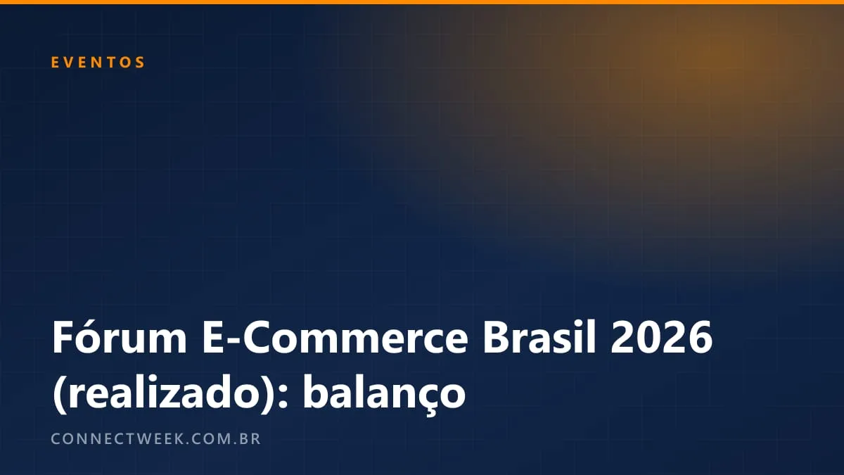 Fórum E-Commerce Brasil, realizado de 28 a 30 de julho, declarou 62,3 mil participantes no Anhembi