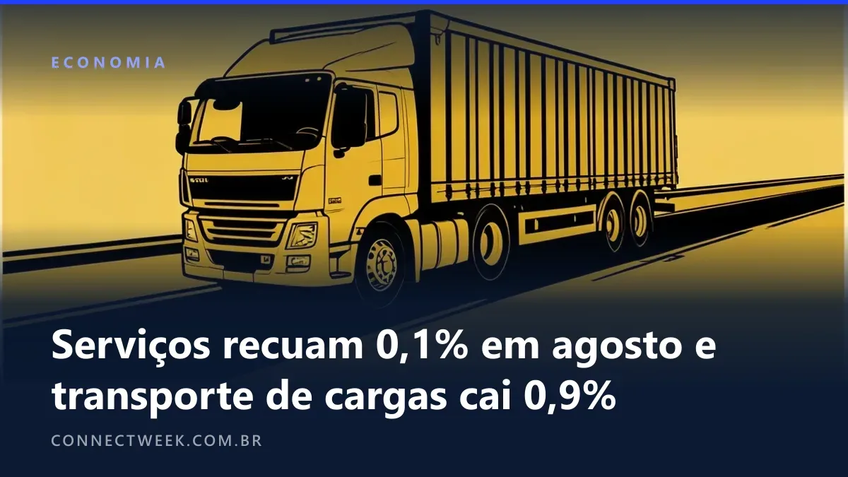 Caminhão de carga em linogravura com a carroceria meio vazia
