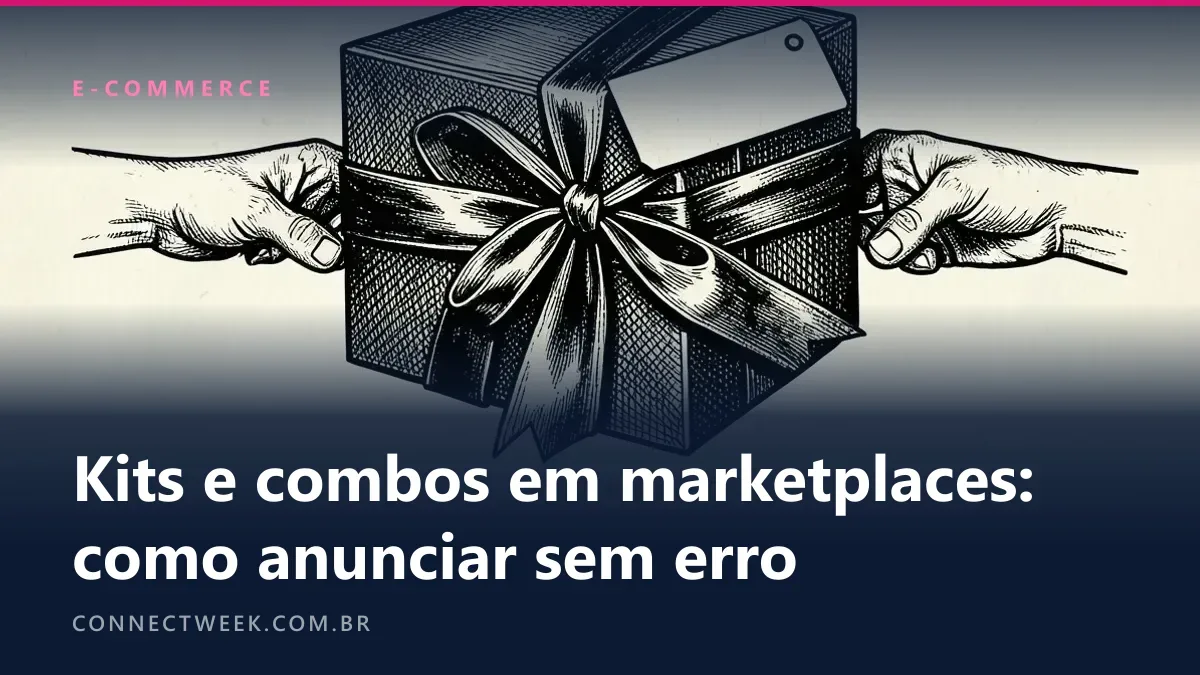 Xilogravura em tinta preta: três caixas amarradas com uma fita formando um só pacote