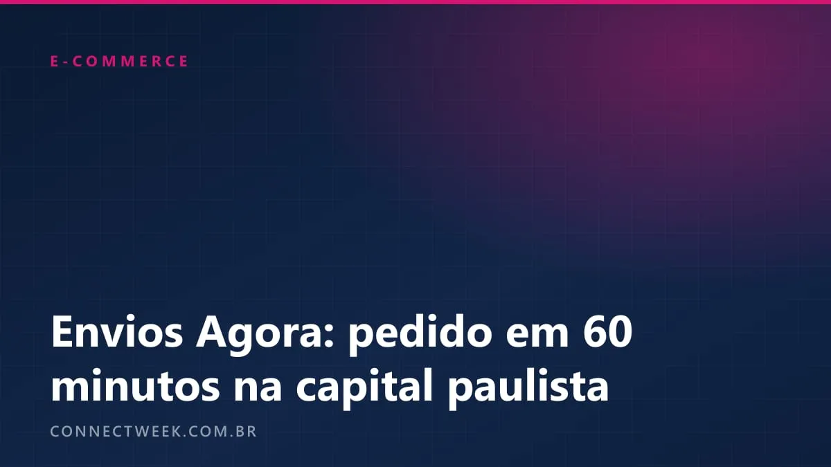 Mercado Livre promete entrega em 60 minutos em SP; venda de remédio com receita é questionada pela Anvisa