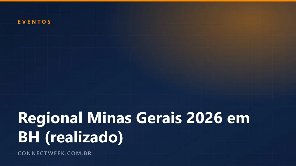Regional de Minas, realizado em 16 de junho em BH, trouxe dados do estado e o ecossistema do San Pedro Valley