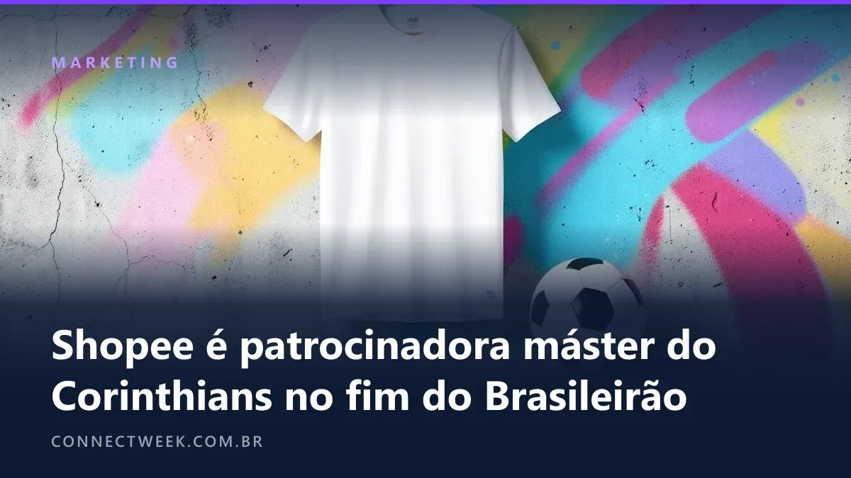Camisa de futebol em branco pendurada ao lado de uma bola de futebol, em grafite