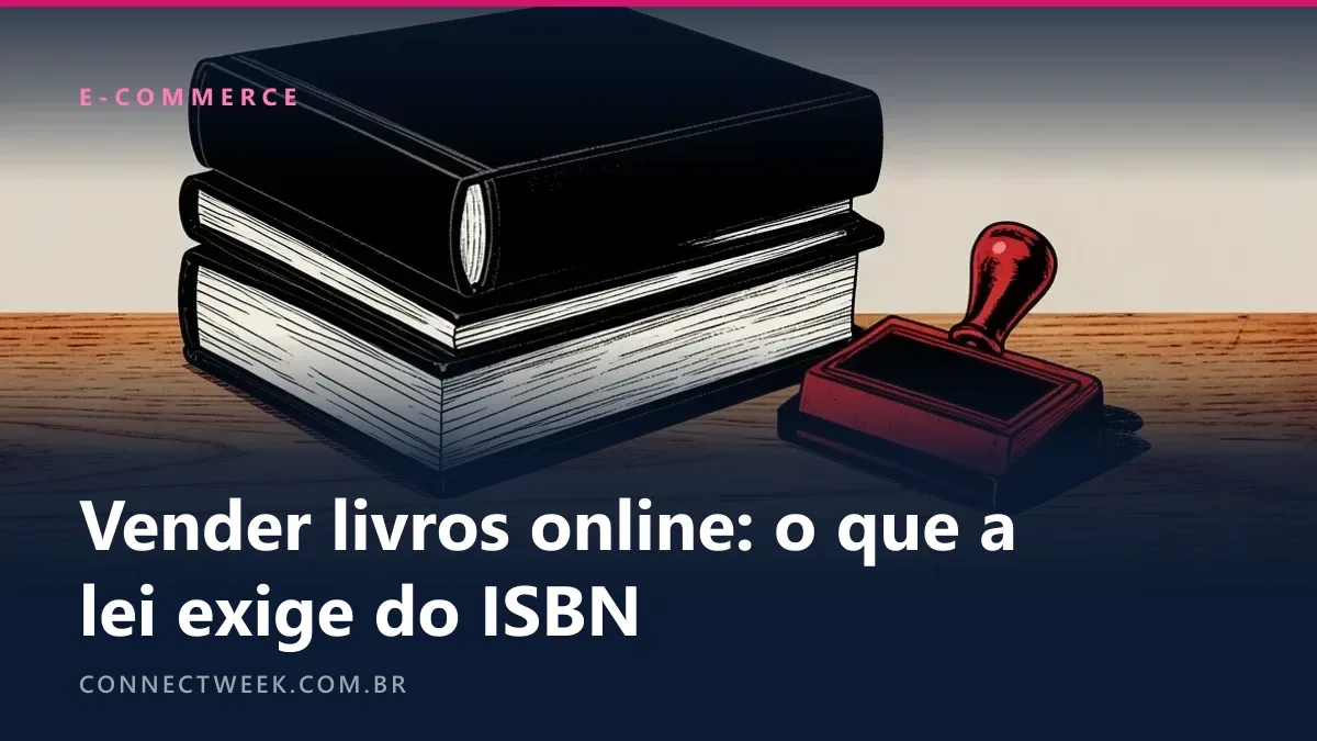 Pilha de livros de capa lisa com carimbo e almofada de tinta