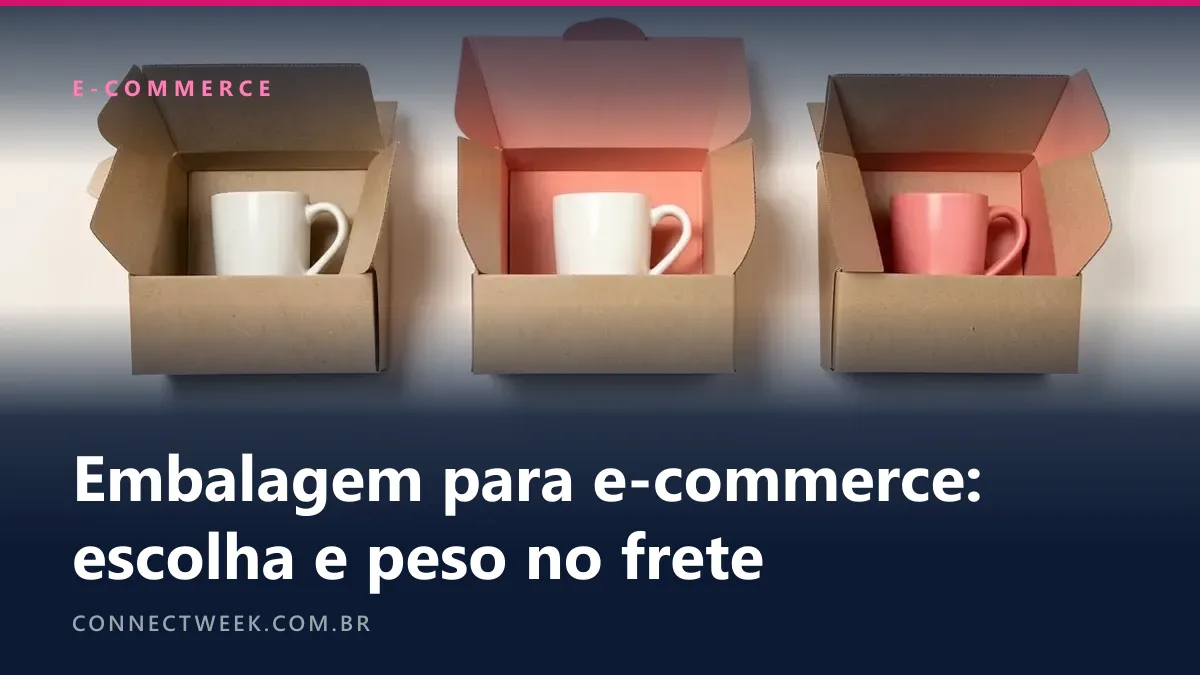 Arte em papel recortado de três caixas de papelão abertas em fila, cada uma com uma caneca dentro