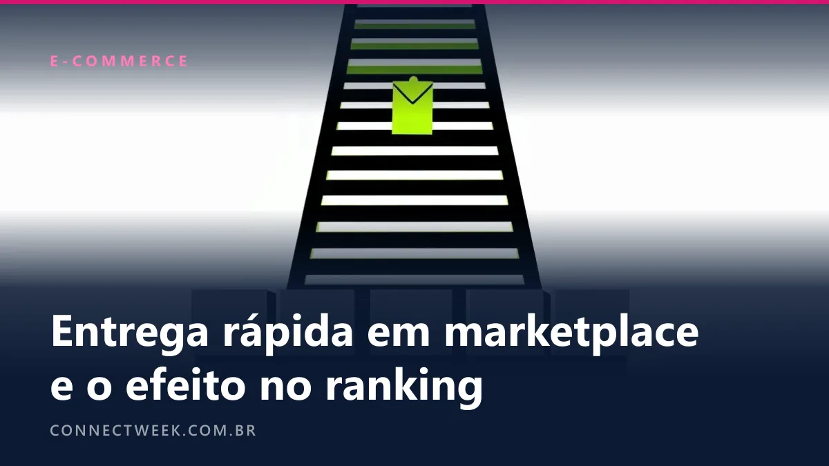 Composição op art de uma escada de barras horizontais com um pacote verde-limão subindo acima de uma fila de pacotes cinza