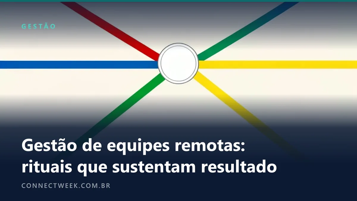 Mapa de metrô abstrato com linhas coloridas que partem das bordas e se encontram num único nó central